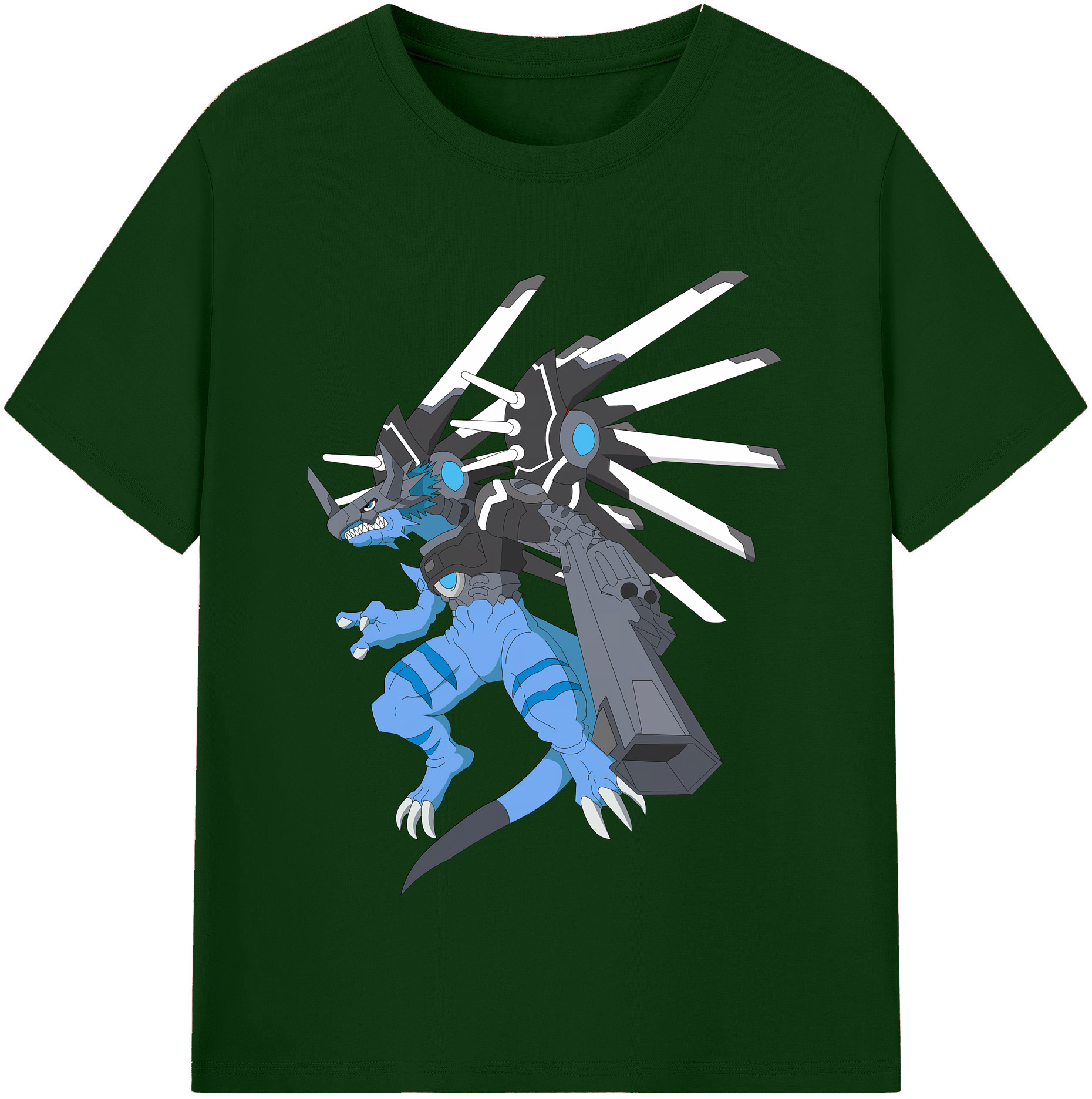 （画像用） Digimon デジタルモンスター/デジモン 綿100％半袖Tシャツ（フロントプリント）